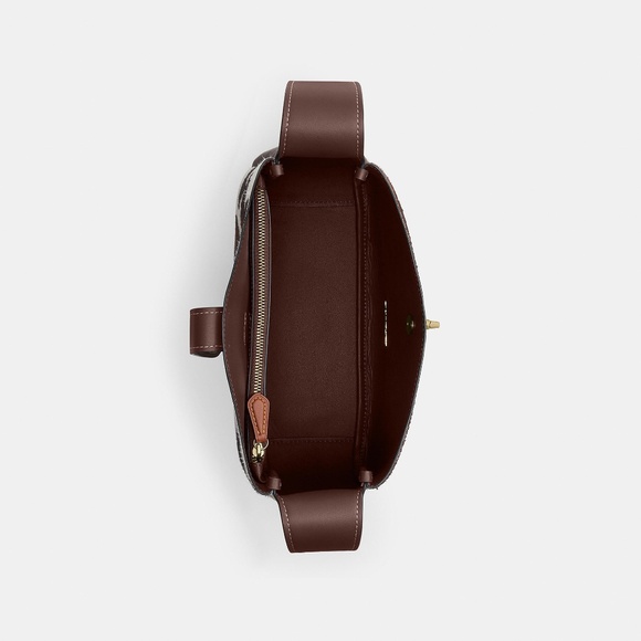 Hadley Convertible Crossbody Bag With Cow Print And Tassel - Picture 7 of 10